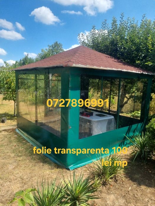 Inchideri terase și foișoare cu folie transparenta