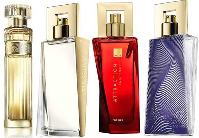 AVON - TTA Today,Far Away,Attraction,Premiere Luxe,Rare Pearls
