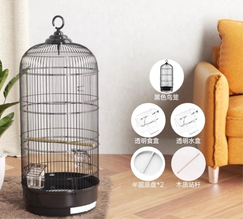 Клетка для попугая на ножке