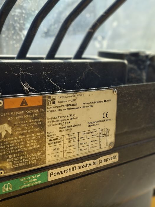 Motostivuitor Hyster H2.0FT 2017 – 2T, revizie completă inclusă