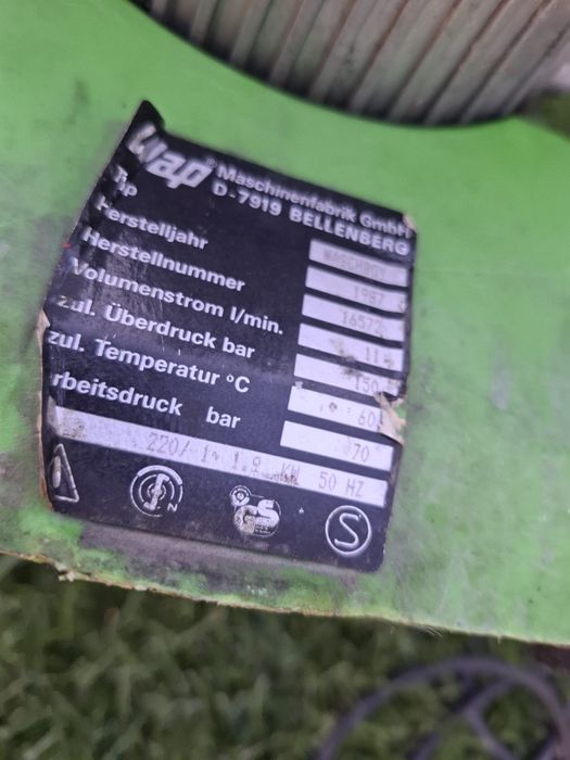 Pompa de spalat cu presiune Wap, Kranzle nu Karcher