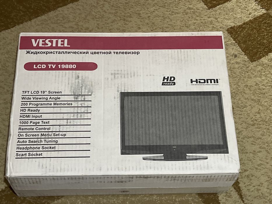 Продам телевизор Vestel LCD TV 19880. Возможен торг.