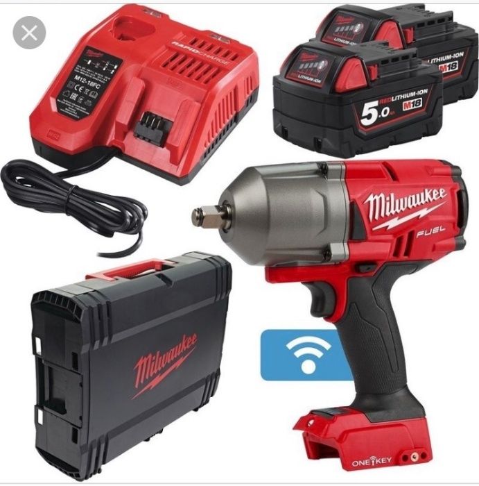 Безчетков гайковерт Milwaukee M18ONEFHIWF12-502X 1898Nm 1/2