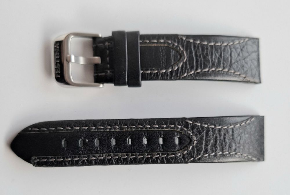 Curea ceas piele naturala Festina originala 22mma
