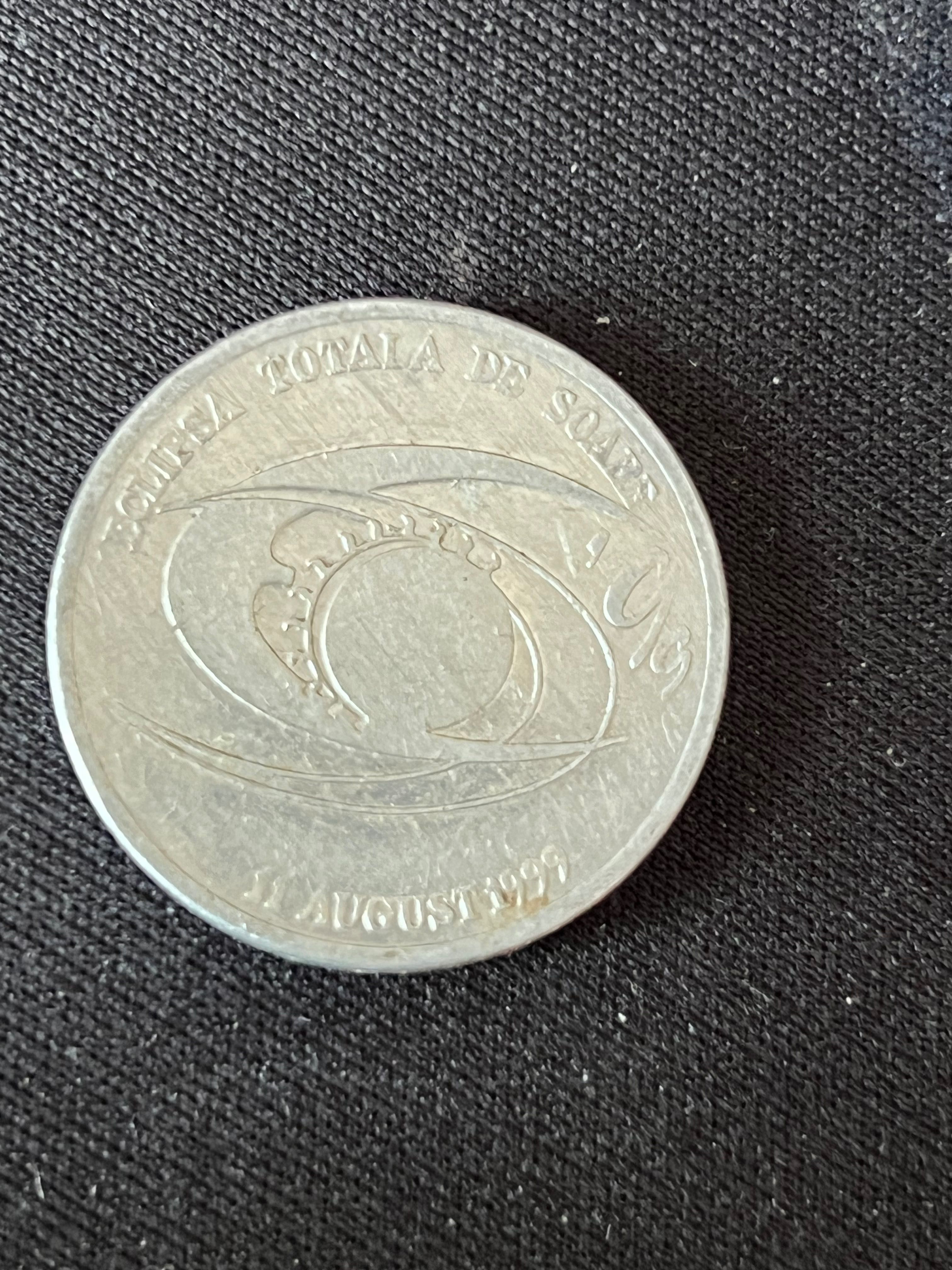 Moneda Eclipsă totală de soare 1999