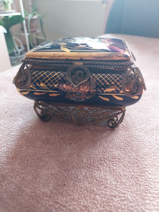 Шкатулка СССР...фарфоровая