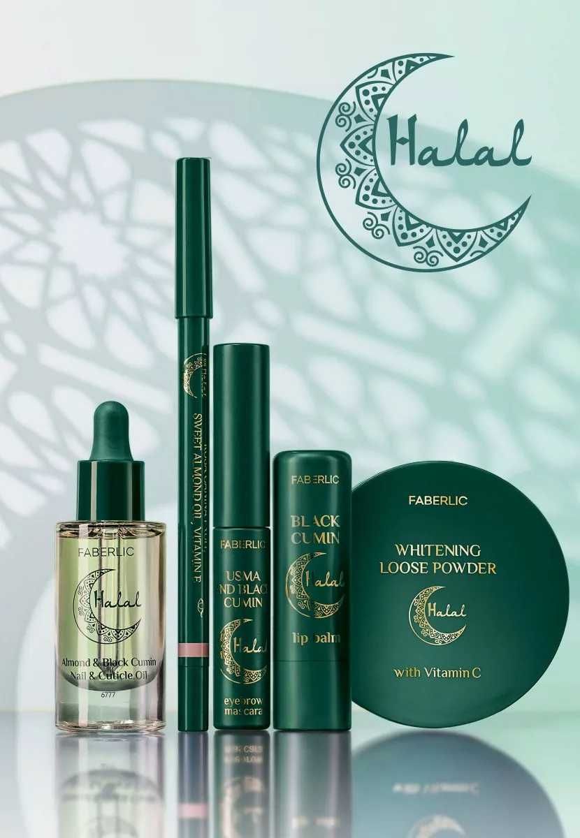 Тушь Halal с усьмой и маслом тмина — оттенок пепельно-коричневый