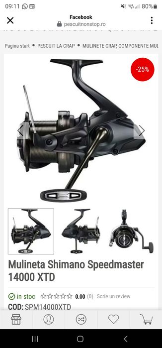 Mulinete Shimano Speedmaster 14000 XTD model 2023