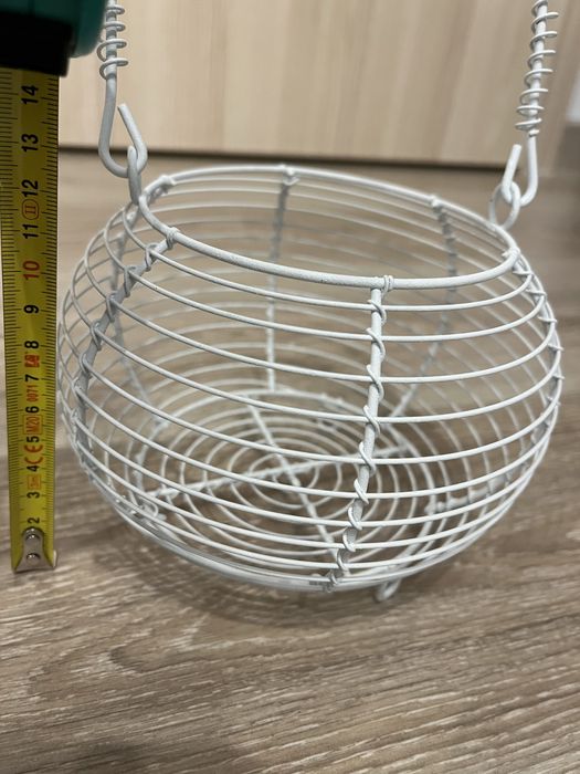 Cosulet sarma pentru nunta vopsit alb