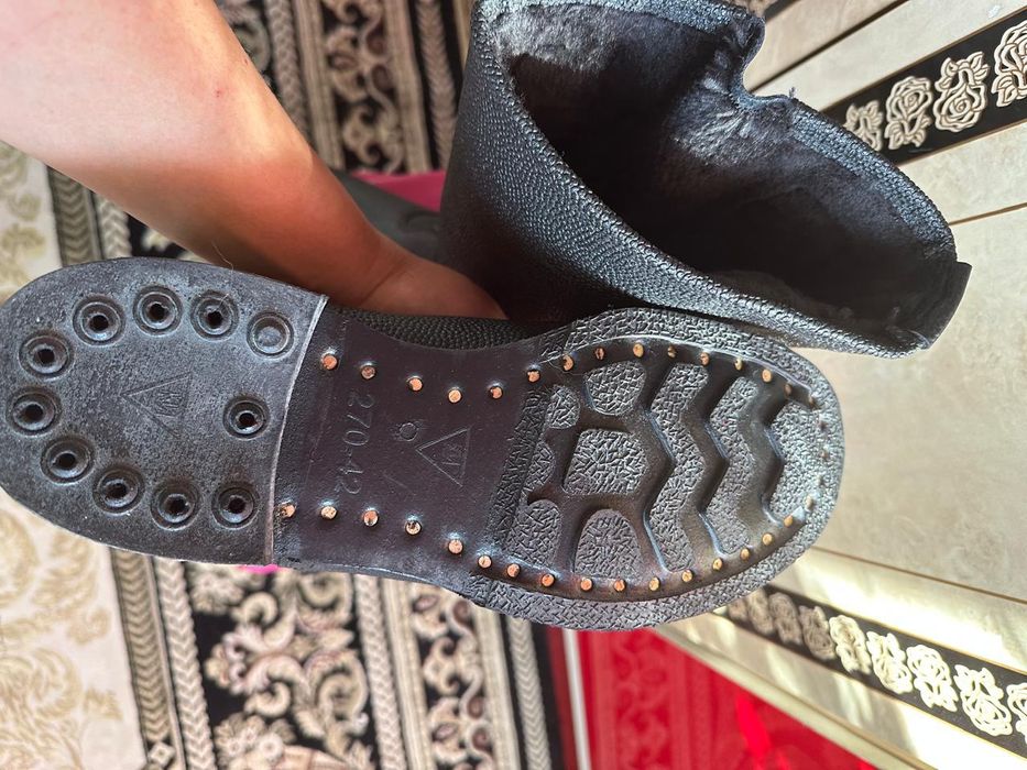 Сапог кирзовый с мехом