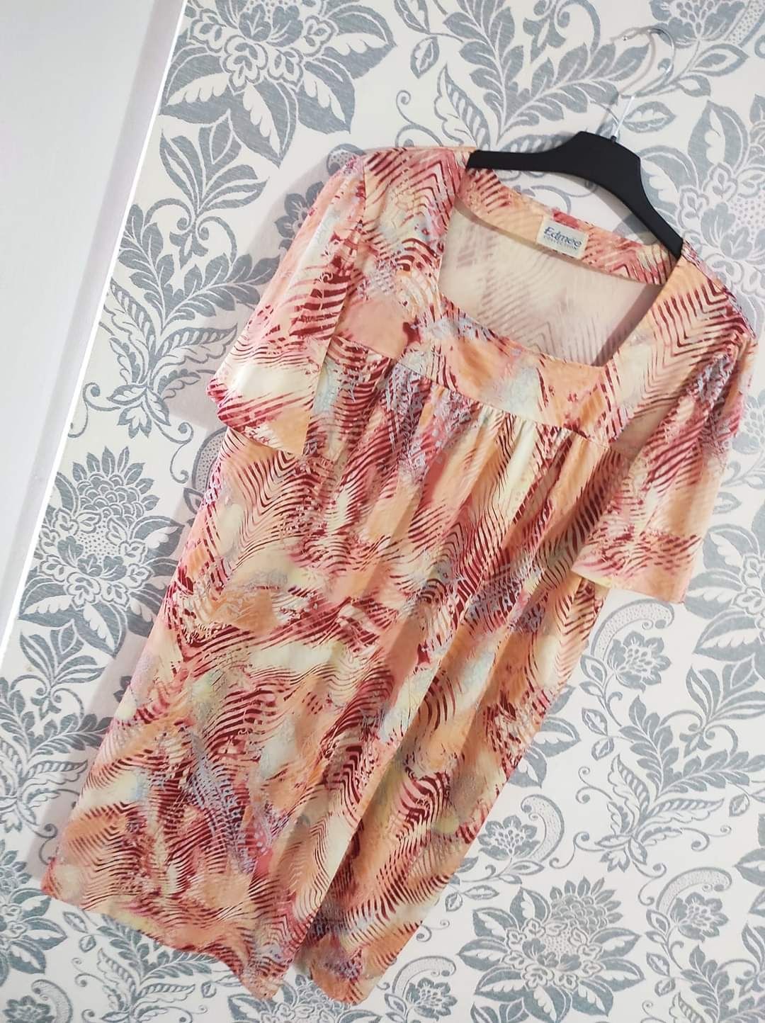 Rochie simpla de casa lycra/elastan 48-50-52