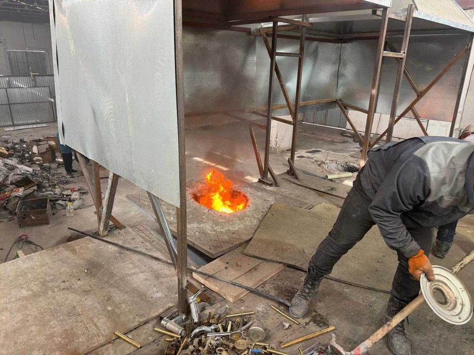 Продам Бизнес по производству латунных сплавов в Шымкенте.