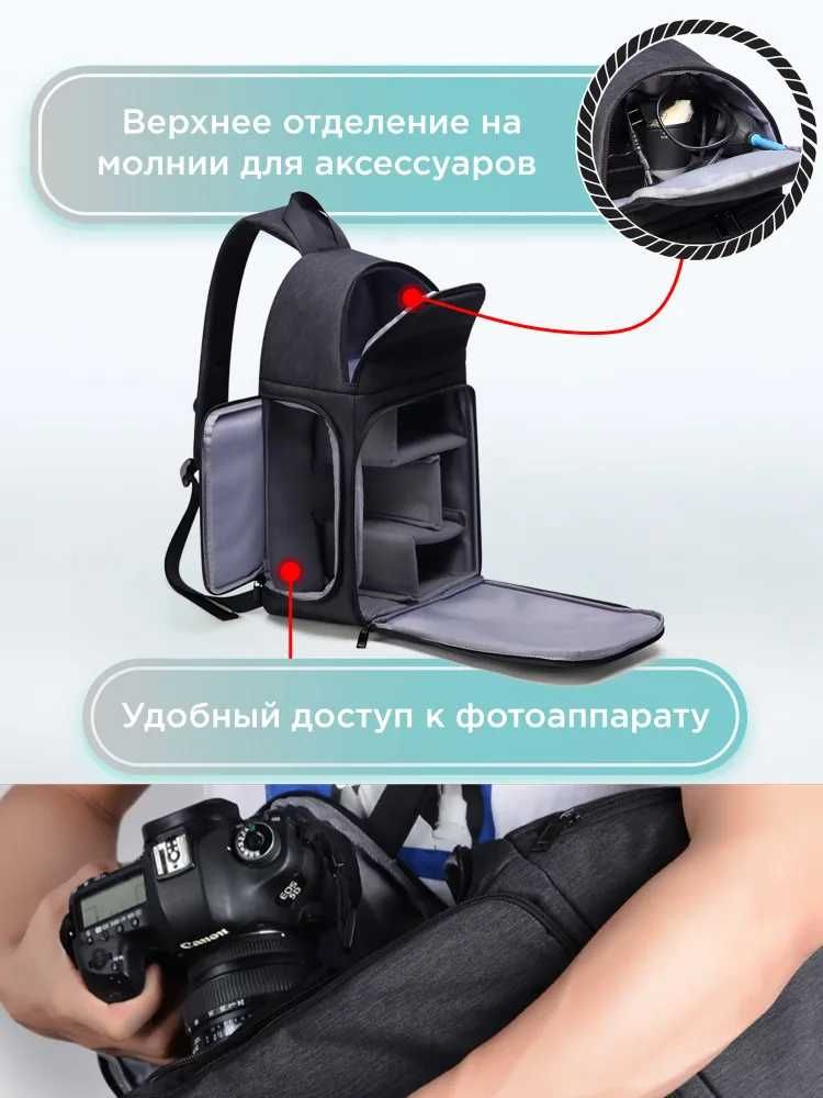 Фоторюкзак Caden. Новый.