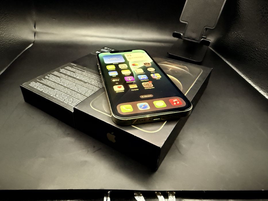 iPhone 12 Pro Max Gold 128GB impecabil