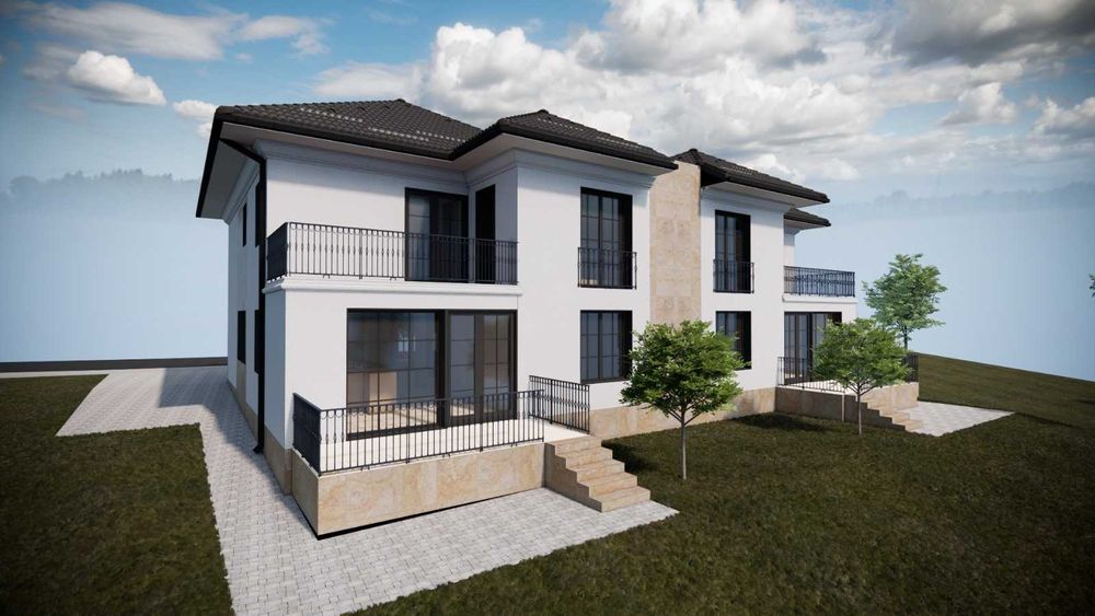 Vand casa duplex sat Gheorghieni 168mp utili, 600mp teren