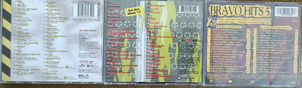 Bravo Hits , 3 dublu CD cu muzică