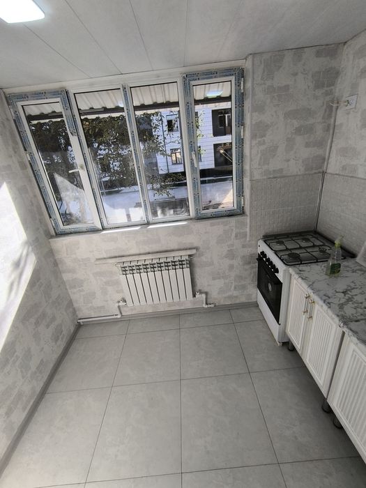 Янгиюль. 2 х комнатную квартиру. Новый евро ремонт под ключ.