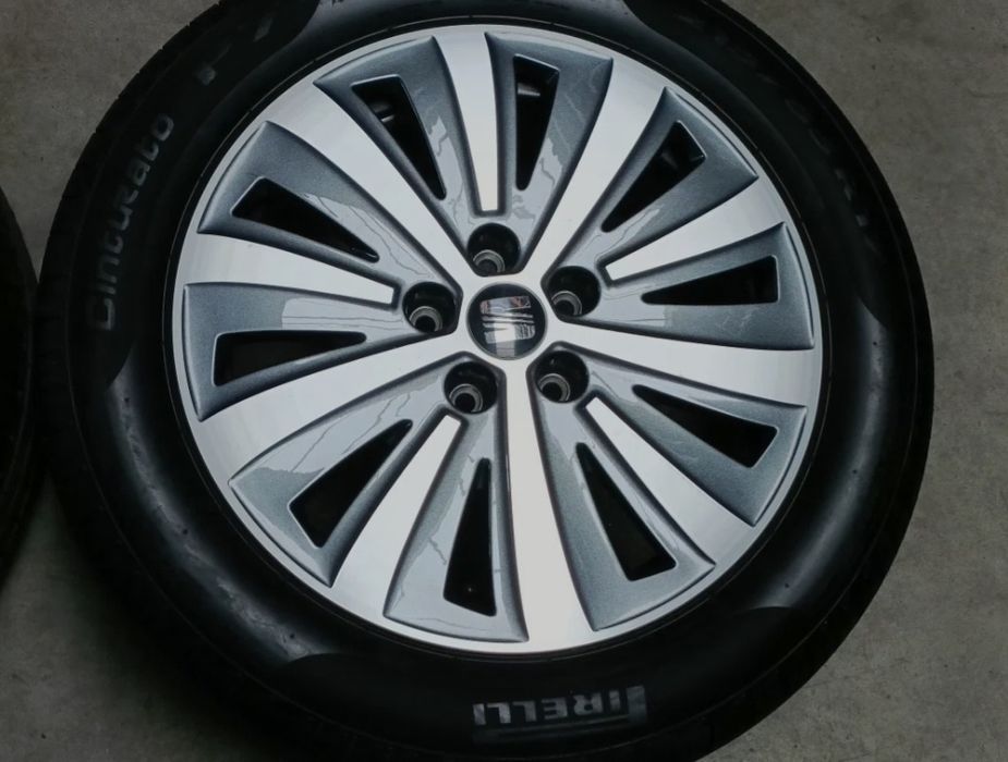 Jante aliaj 17 inch originale SKODA Octavia Vw Audi Seat karoq kamiq