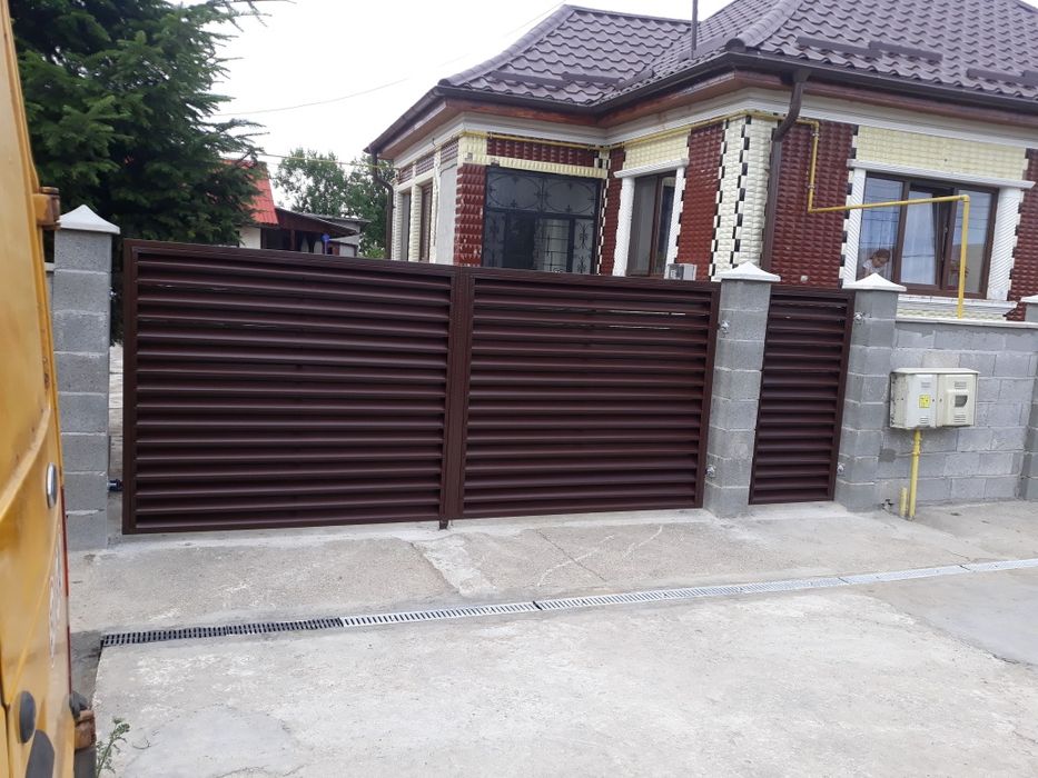 Gard tip jaluzea, carport , terase.