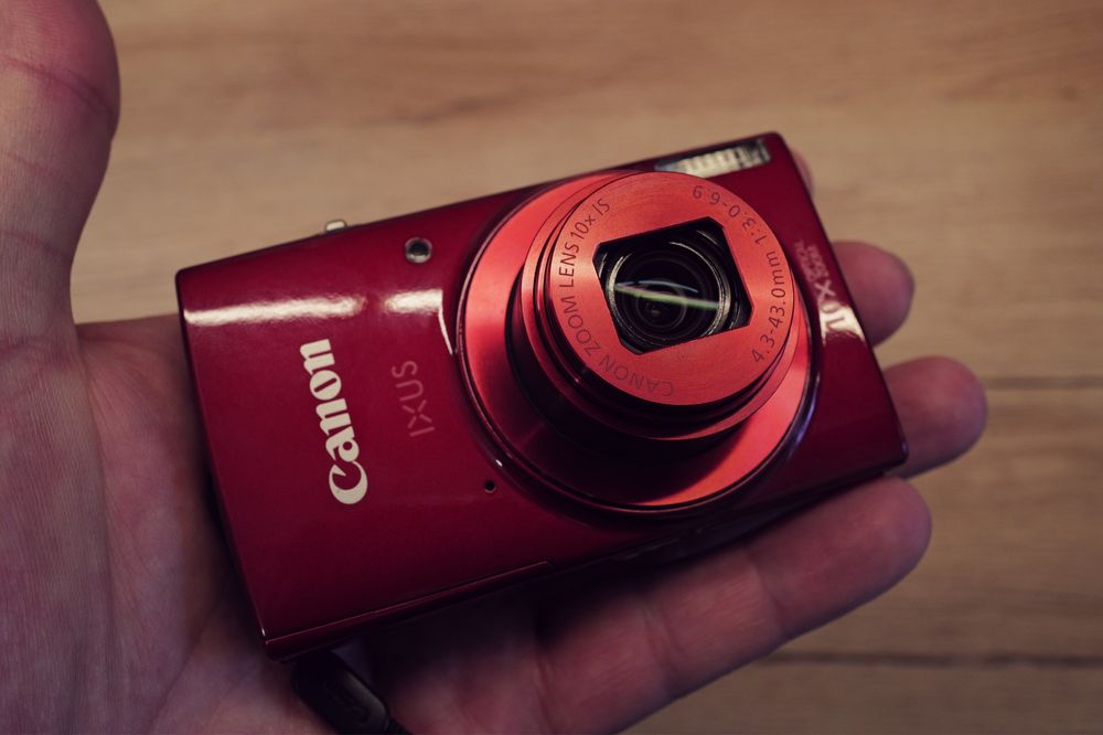 Aparat foto Canon Ixus 180 Rosu WiFi 20Mp ITP wireless Card  data ora
