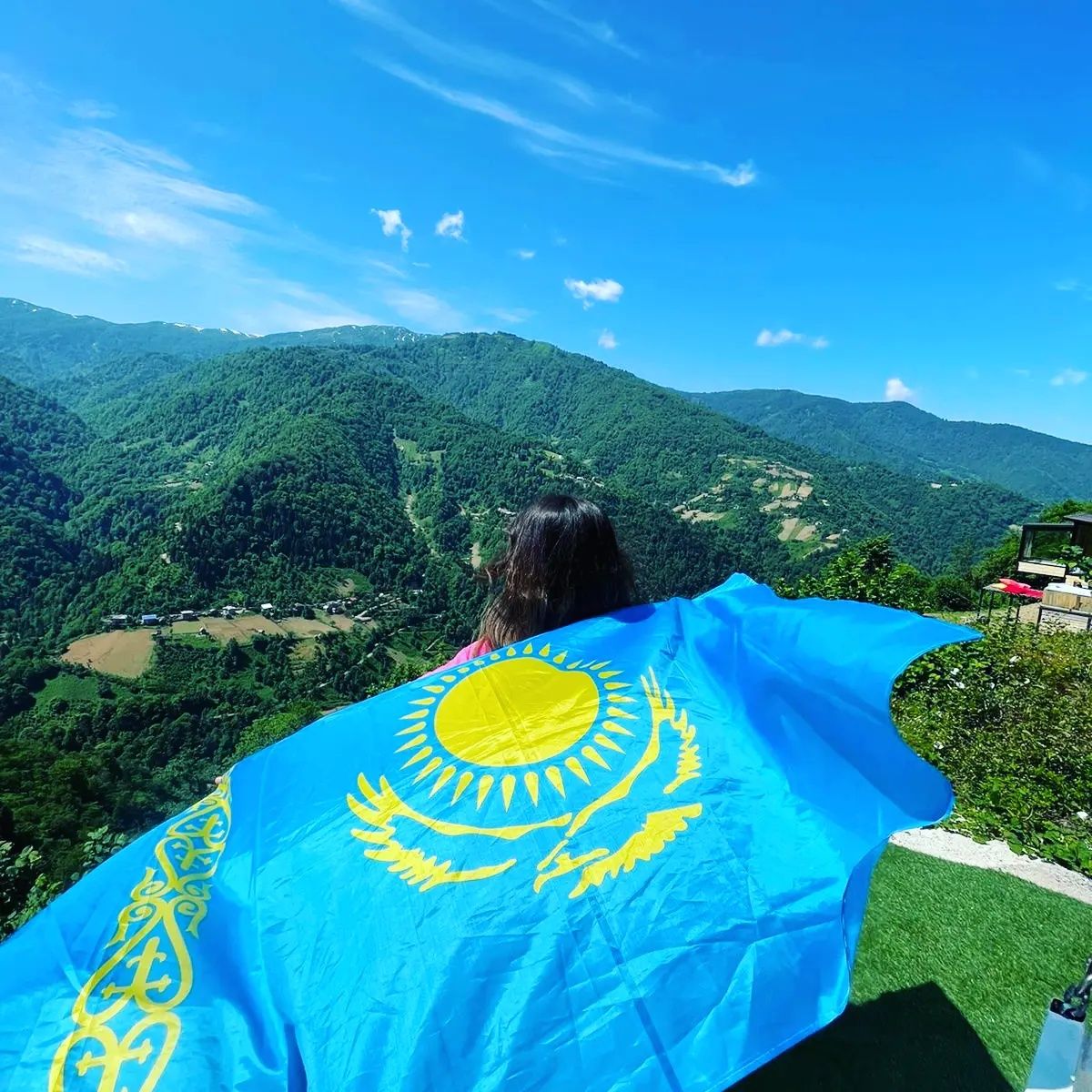 Новый Флаг Казахстана