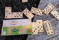 Дървено Домино с големи блокчета 28броя , Big Dominoes game xxl