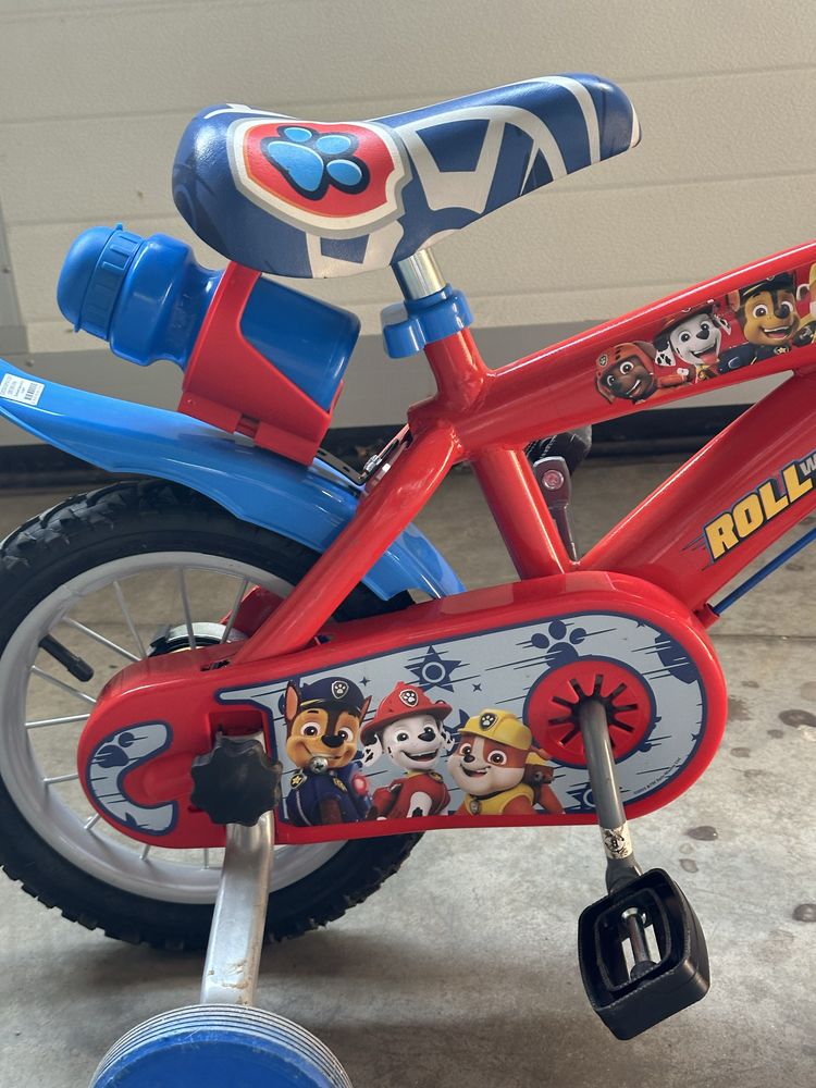 Колело с помощни колела paw patrol