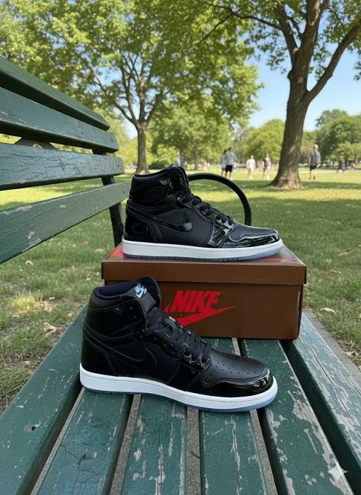 Adidasi Nike Jordan 1 High Space Jam - Adidasi Unisex Premium