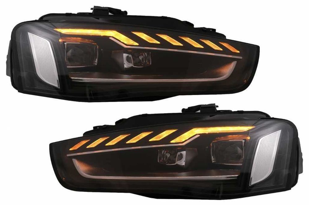Faruri Full LED Audi A4 B8.5 Facelift(12-15)Semnal Dinamic A4 B9.5Look