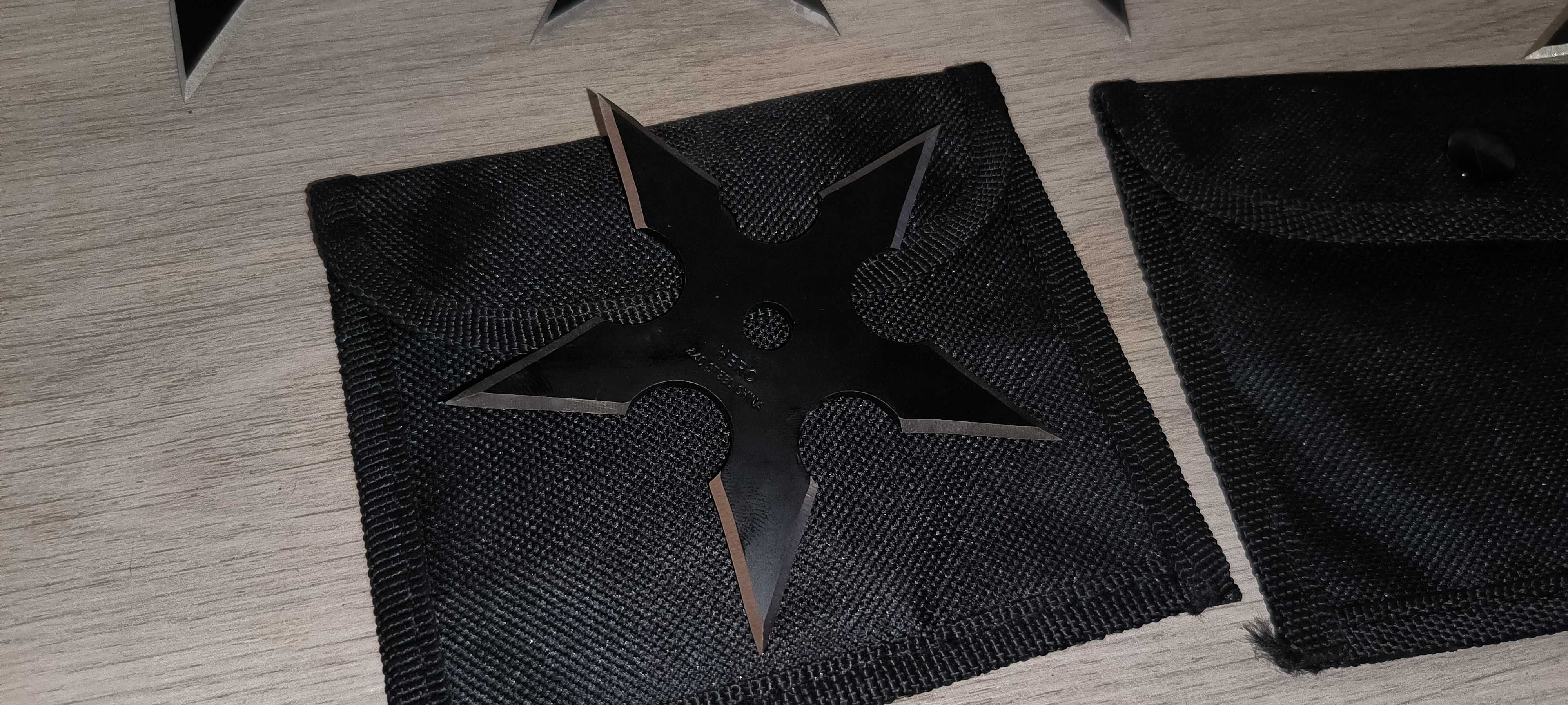 stelute pt. aruncat ninja kunai shuriken 5 colturi otel