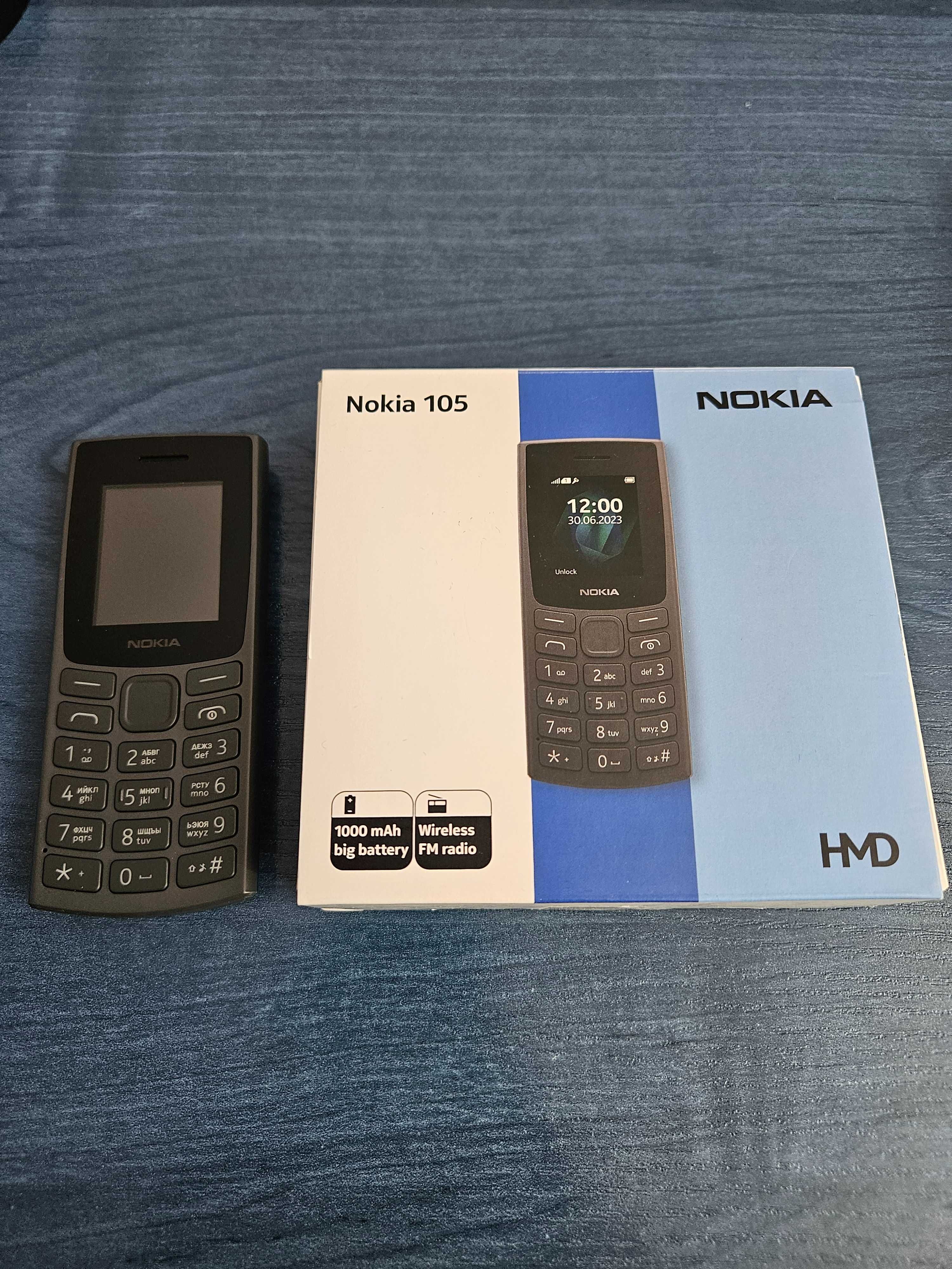 Nokia 105 нова пълен комплект