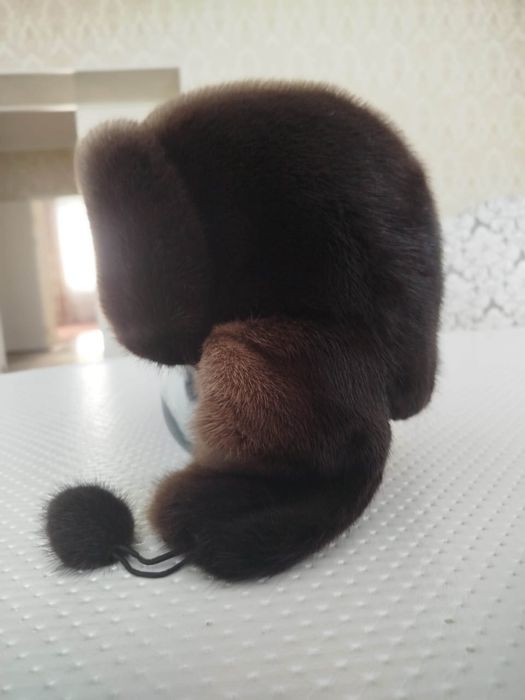 норковая шапка и шуба цыгейка