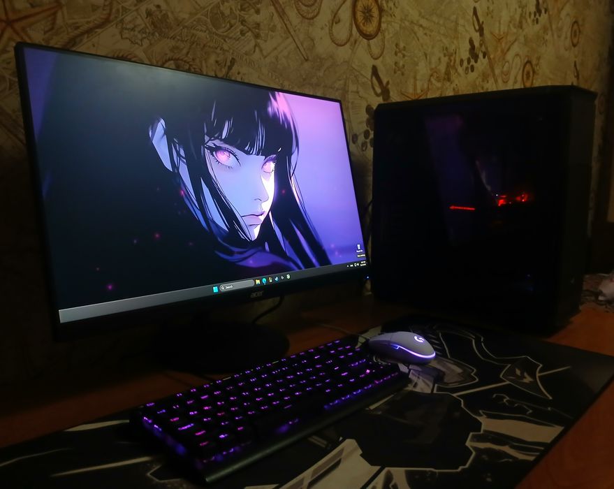 Игровой Компьютер GTX 1060 6GB/ I3-10100/16 GB ОЗУ/240 GB SSD / 165 HZ