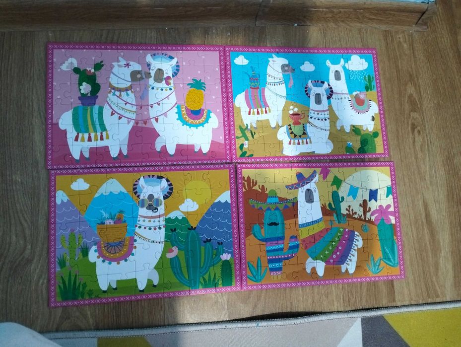 Puzzle 4 in 1 20 lei cutia