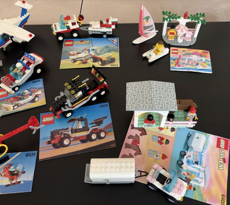 Различни лего сетове