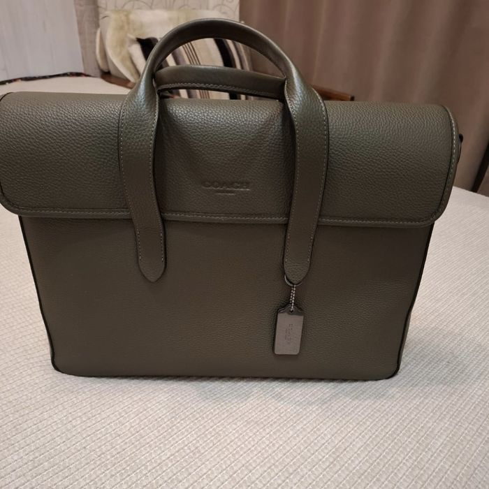 Кожанная сумка Coach