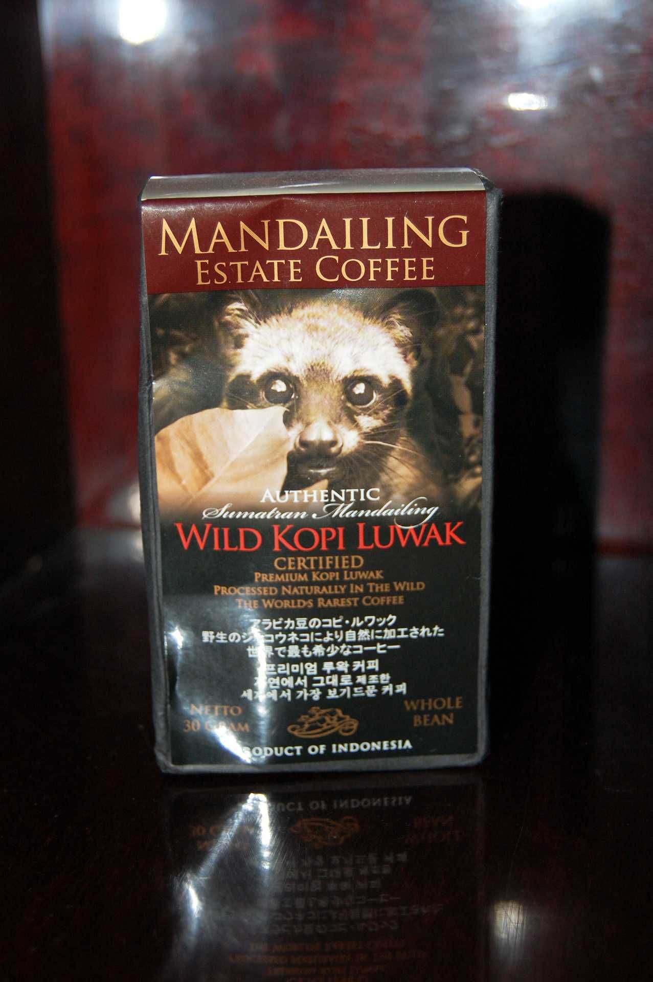 Cafea Kopi Luwak, Indonezia