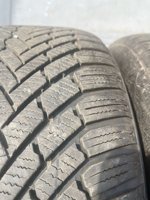 4 бр. зимни гуми 225/50/17 Continental 6-7 mm DOT 2916