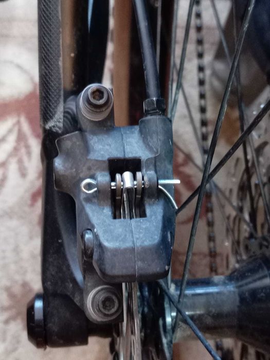 Set frâne Shimano MT400 – 2 pistoane – stare foarte bune