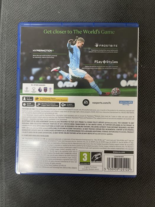 Продавам FIFA 24 за PS5