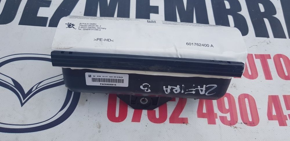 Airbag volan, airbag pasager, Opel Zafira B, Import Germania
