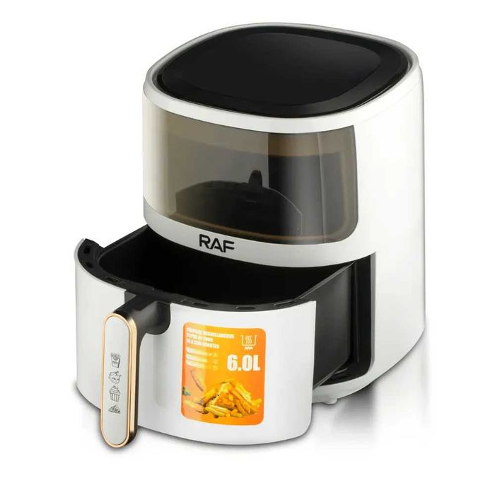 Air Fryer RAF 5330W 6L, 1500W, friteuza cu aer cald, alb