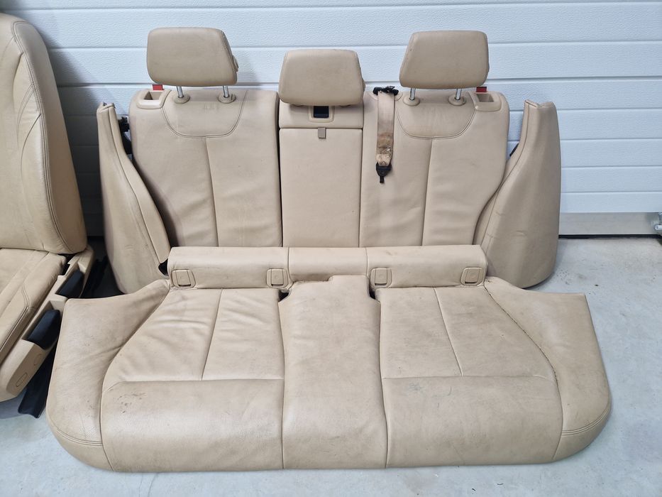 Interior piele crem bmw f31 cu incalzire