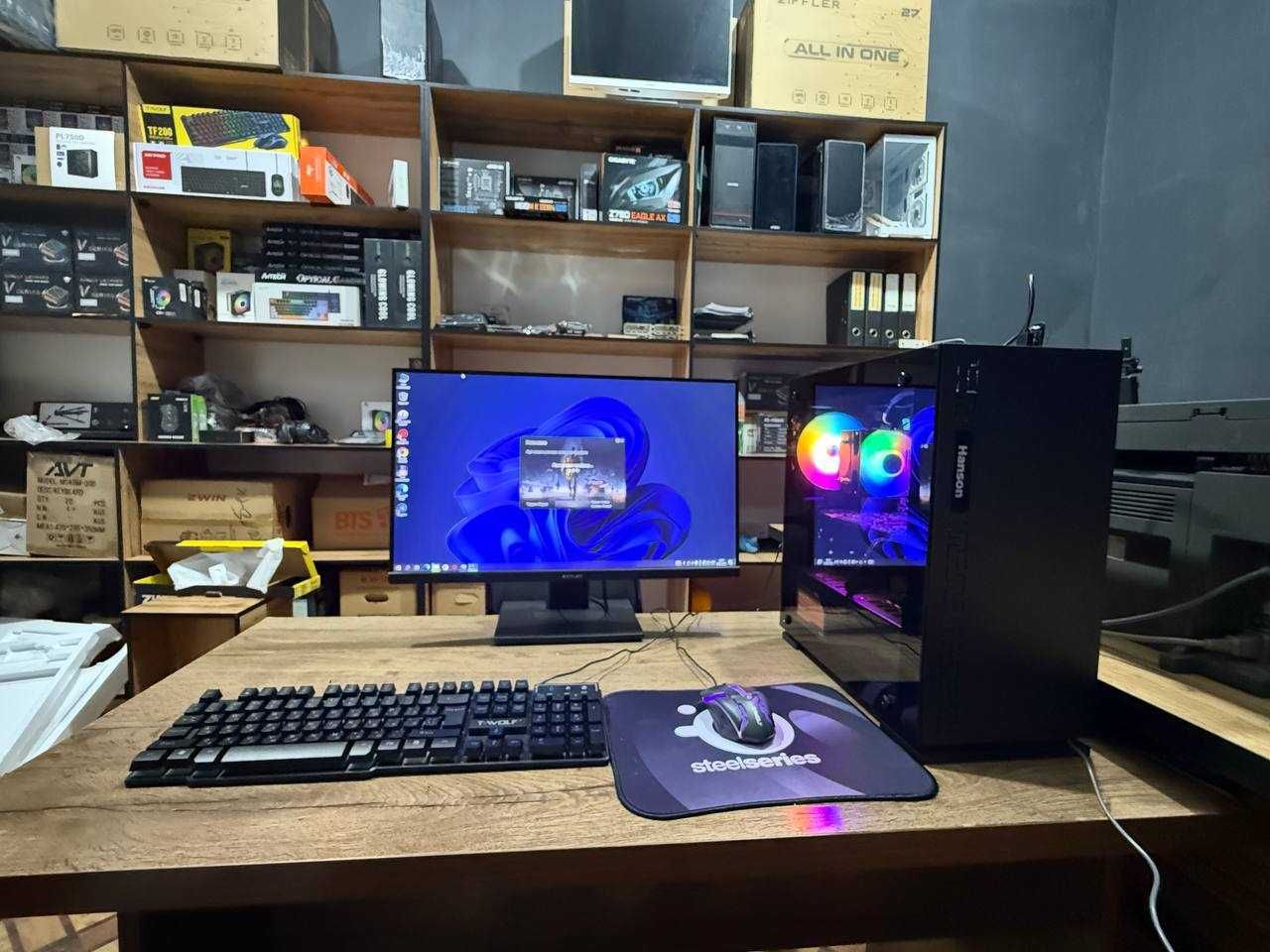 Igravoy kompyuter INTELL CORE I3 12100F VA  GTX 1070 ti 8GB GAME CLUB