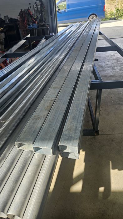 Teava rectangulara zincata 100x50x3