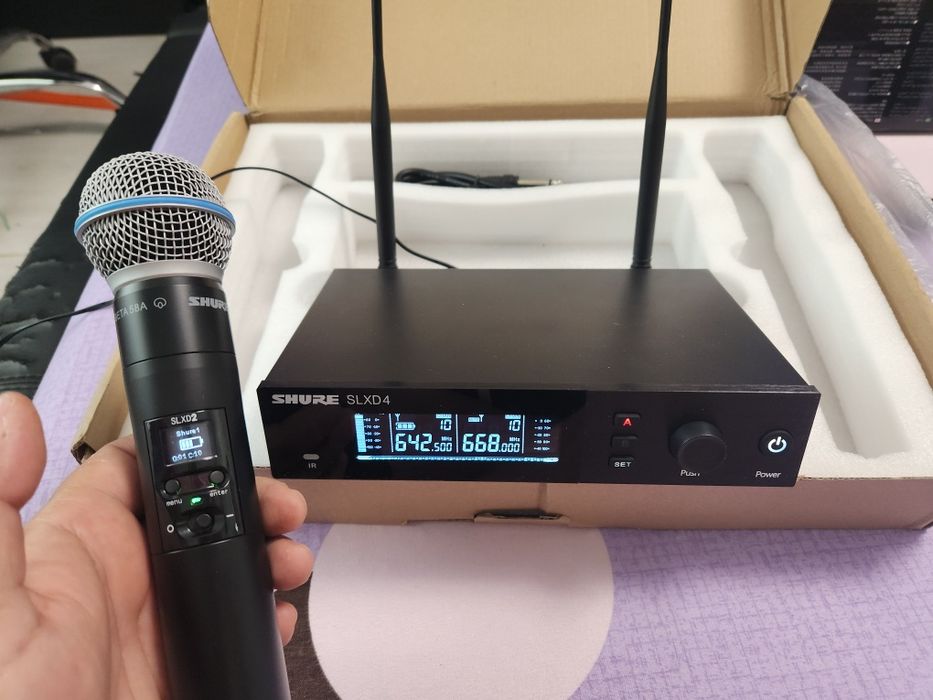 Microfoane wireless shure slxd24 qlxd24 glxd24 glxd14 lavaliera