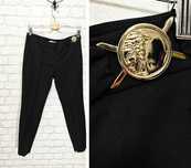 Versace Collection Оригинален дамски панталон размер IT42/UK10/US6/S