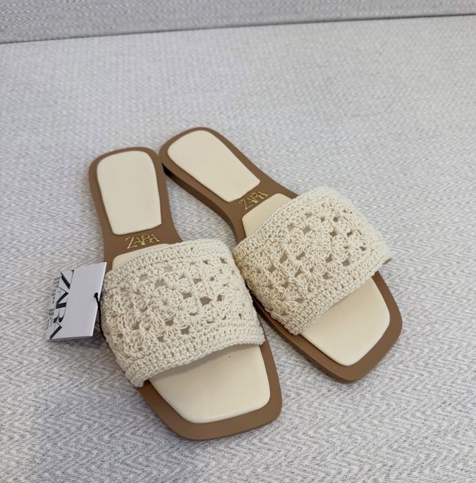 продам вязаные шлепанцы - идеальный акцент для летнего образа