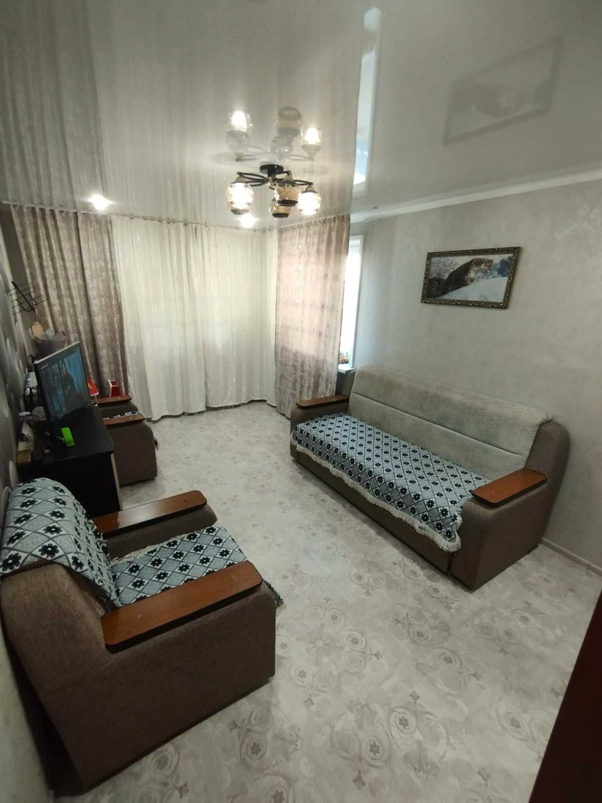 Продам 2х комнатную квартиру с ремонтом Лицей аль Фараби