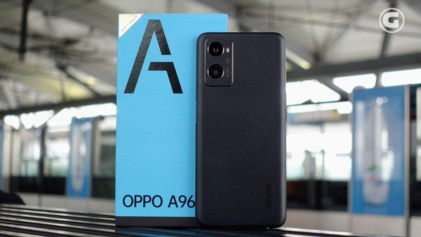 OPPO A96 (128 ГБ / 6 ГБ ОЗУ) — идеальное состояние — 50 000 ₸